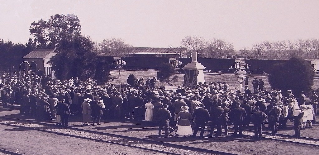 Viljoensdrift WW 1 monument inauguration